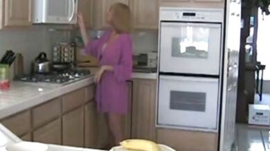 Blonde MILF's Birthday Gift