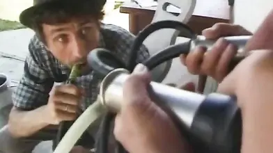 Mature Woman Seduces Young Peasant