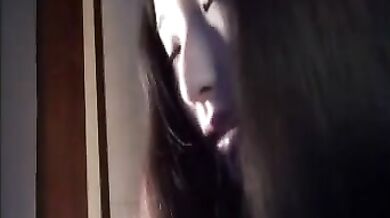 Mature Japanese Beauty in Red