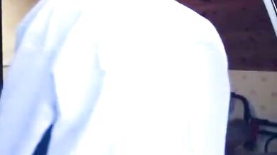 Hairy Mature Granny Gets Eaten Out and Slammed