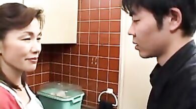 Cute Milf's Stimulating Dinner Fuck