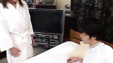 Cute Milf's Stimulating Dinner Fuck