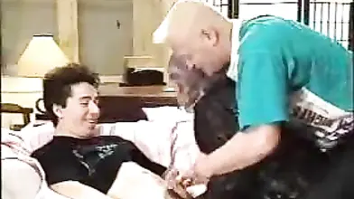 Granny's Hardcore Office Threesome