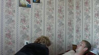 Milf Passionately Rides Young Hunk