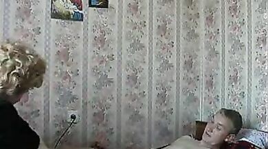 Milf Passionately Rides Young Hunk