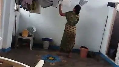 Mature Indian Woman Prepares for Sex