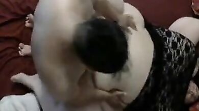 Mature Mom Squashes Her Boy