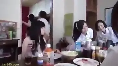 Japanese Milfs Finish Launch with Family Fuck