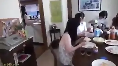 Japanese Milfs Finish Launch with Family Fuck