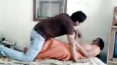 Irresistible Indian Milf Refuses Sex with Young Guy