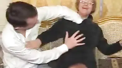 Blonde Cougar Enjoys Intense Fucking