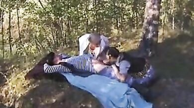 Milf Couple Enjoys Anal with Hungry Men