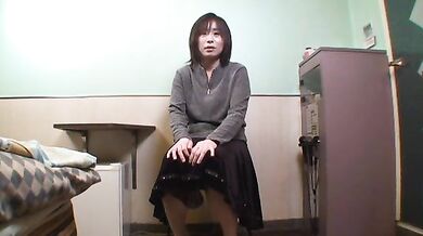 Mature Japanese Woman Enjoys Vibrating Toy
