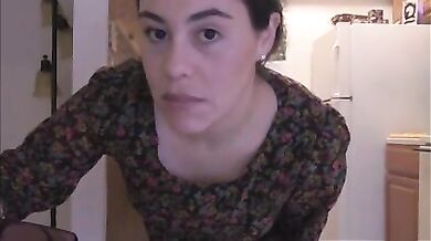 Mature Granny Teases with Her Voluptuous Body