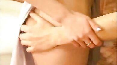 Two Milfs Share Oral in Bathroom