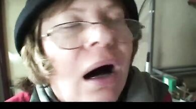 Blonde MILF Hires Handyman for Basement Repair