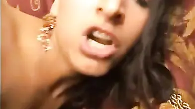 Mature Indian MILF Rides Huge Cock on Balcony