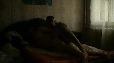 Enthralling MILF Fucks Dude in Dark Room