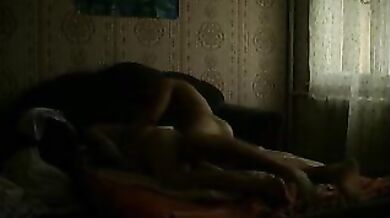 Enthralling MILF Fucks Dude in Dark Room