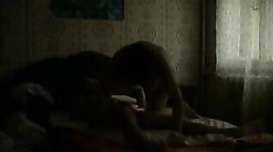 Enthralling MILF Fucks Dude in Dark Room