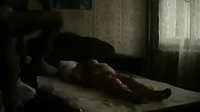 Enthralling MILF Fucks Dude in Dark Room