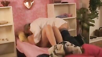 Bald Man Fucks His Mature Wife