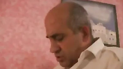 Bald Man Fucks His Mature Wife