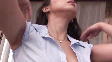 Japanese Milf Tutor Makes Him Cum