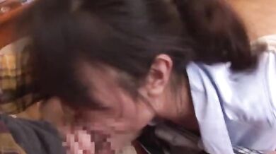 Japanese Milf Tutor Makes Him Cum