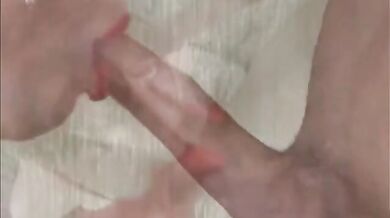 Sexy MILF in Red Stockings