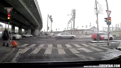 Mature Blonde Pays for Ride with Pussy