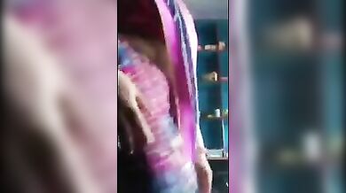 Crazy Hindu Mature Enjoys Hard Doggy Style