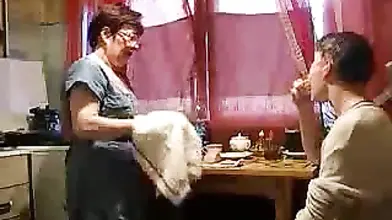 Mature Housewife Seduces Her Son's Friend