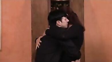 Lonely Neighbor Fucks Cute Nerd MILF