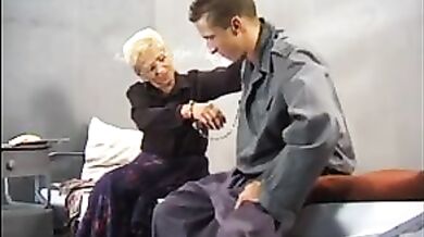 Muscular Dad Relieves Frustrated Mature Mom