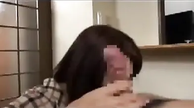 Hairy Milf Fingers Skinny Japanese Partner in Bed