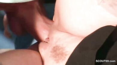 Mature Beauty Seduces Younger Man