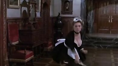 Classy MILF Maid Prepares to Please Gentlemen