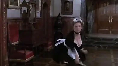 Classy MILF Maid Prepares to Please Gentlemen