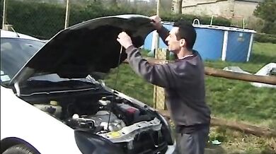 Chubby Mature Mom Enjoys Young Stud