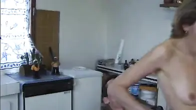 Chubby Mature Mom Enjoys Young Stud