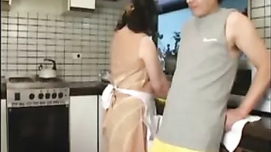 Mature Blonde Cougar Seduced in Bathtub