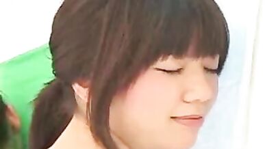 Mature Japanese Babes Share Hairy Guy