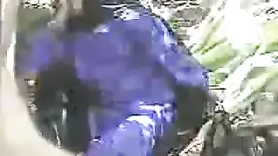 Mature Woman Enjoys Village Green Encounter