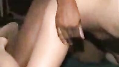 Skinny Mature Granny Double Teamed