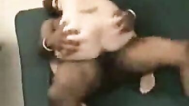 Skinny Mature Granny Double Teamed