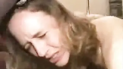 Skinny Mature Granny Double Teamed