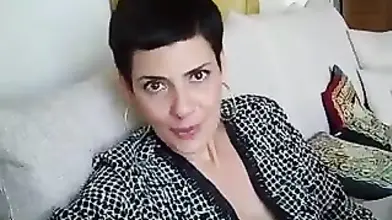 Mature Woman Enjoys Bikini Models