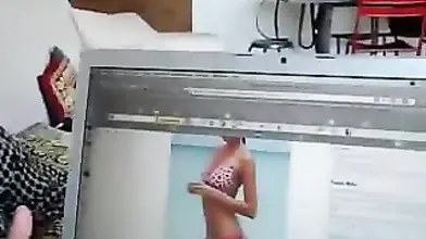 Mature Woman Enjoys Bikini Models