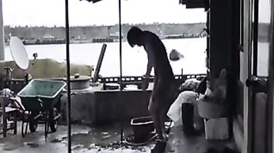 Wife's Hot Mom Fucks Son-in-Law